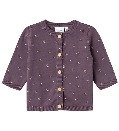 Name It Cardigan - Strik - NbfOnema - Arctic Dusk m. Strik Name It Cardigan - Strik - NbfOnema - Arctic Dusk m. Strik