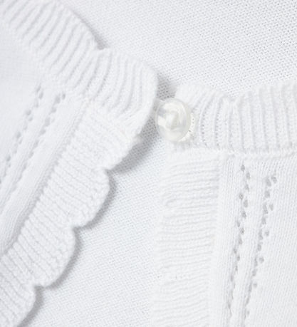 Name It Cardigan - Strik - Bolero - NkfTilli - Bright White m. H