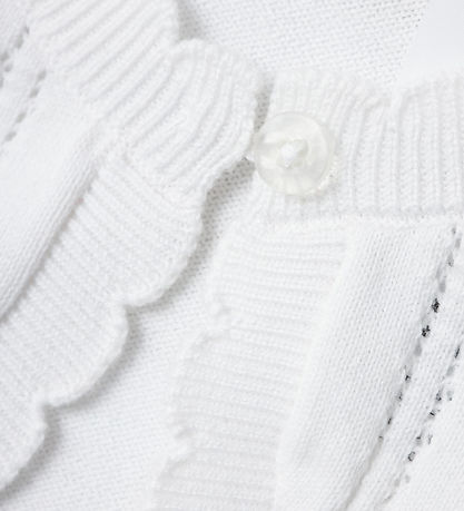 Name It Cardigan - Bolero - Strik - NmfTilli - Bright White m. H