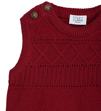 Hust and Claire Vest - Strik - HcPerry - Teaberry