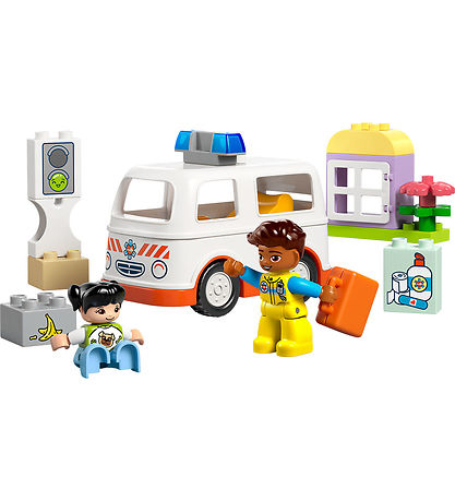 LEGO® DUPLO® - Ambulance Og Fører 10447 - 19 Dele