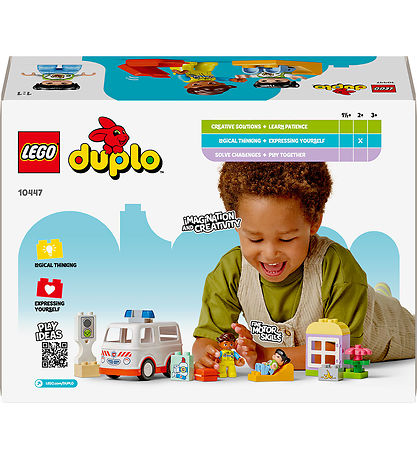 LEGO® DUPLO® - Ambulance Og Fører 10447 - 19 Dele
