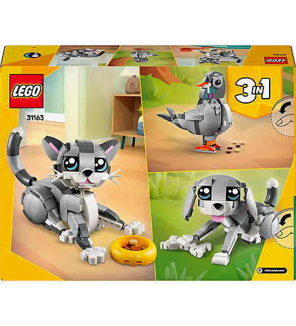 LEGO® Creator - Playful Cat 31163 - 3-in-1 - 407 Parts