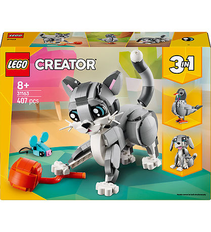 LEGO® Creator - Playful Cat 31163 - 3-in-1 - 407 Parts