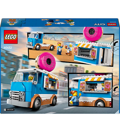 LEGO® City - Le food-truck de donuts 60452 - 196 Parties LEGO® City - Le food-truck de donuts 60452 - 196 Parties