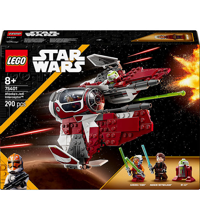 LEGO ® Star Wars - Ahsoka's Jedi Interceptor 75401 - 290 Dele