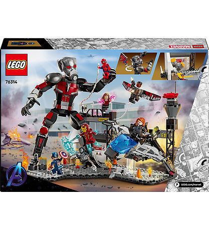 LEGO® Marvel - Captain America Civil War-Act... 76314 - 736 Dele LEGO® Marvel - Captain America Civil War-Act... 76314 - 736 Dele