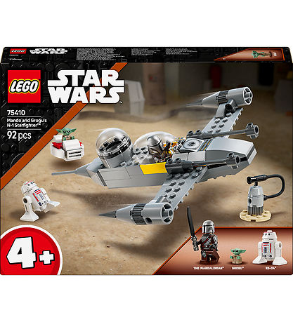 LEGO® Star Wars - Mando og Grogus N-1-stjerne... 75410 - 92 Dele LEGO® Star Wars - Mando og Grogus N-1-stjerne... 75410 - 92 Dele
