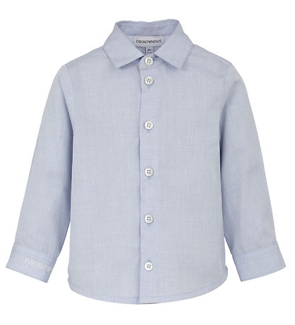 Emporio Armani Skjorte - Lyseblå Emporio Armani Skjorte - Lyseblå