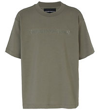 Emporio Armani T-shirt - Mulled Basil m. Logo Emporio Armani T-shirt - Mulled Basil m. Logo