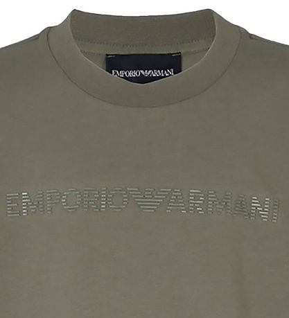 Emporio Armani T-shirt - Mulled Basil m. Logo