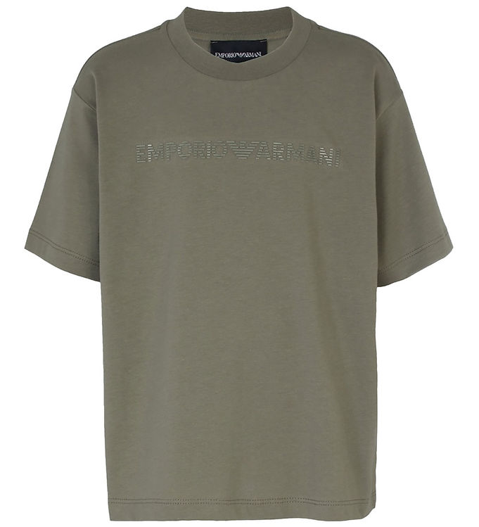 Emporio Armani T-shirt - Mulled Basil m. Logo