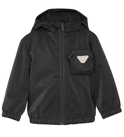 Emporio Armani Jakke - PU - Navy Emporio Armani Jakke - PU - Navy