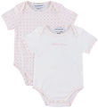 Emporio Armani Body k/æ - 2-pak - Hvid/Rosa m. Logoer