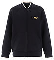 Emporio Armani Cardigan - Navy m. Slange Emporio Armani Cardigan - Navy m. Slange