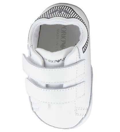 Emporio Armani Hjemmesko - Hvid m. Navy Emporio Armani Hjemmesko - Hvid m. Navy