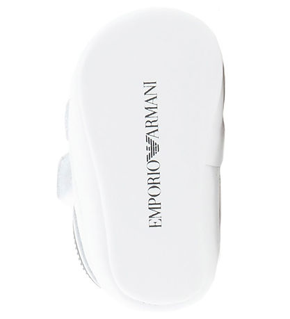 Emporio Armani Hjemmesko - Hvid m. Navy Emporio Armani Hjemmesko - Hvid m. Navy