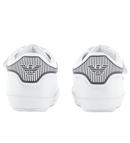 Emporio Armani Hjemmesko - Hvid m. Navy