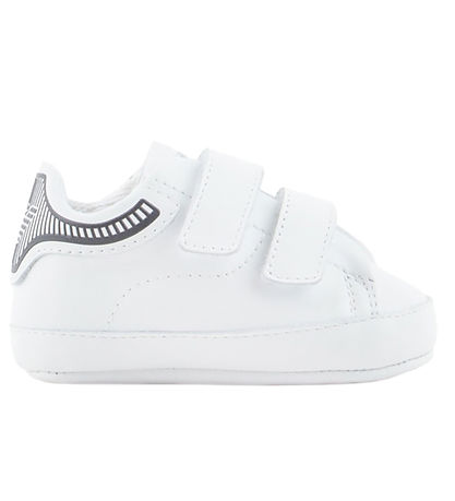 Emporio Armani Hjemmesko - Hvid m. Navy Emporio Armani Hjemmesko - Hvid m. Navy