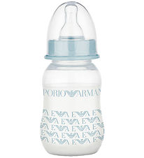 Emporio Armani Sutteflaske - Plast/Silikone - 130 ml - Lyseblå Emporio Armani Sutteflaske - Plast/Silikone - 130 ml - Lyseblå