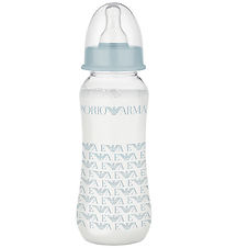 Emporio Armani Sutteflaske - Plast/Silikone - 240 ml - Lyseblå Emporio Armani Sutteflaske - Plast/Silikone - 240 ml - Lyseblå