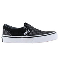 Vans Sko - Classic Slip-On - Sort/Gråternet Vans Sko - Classic Slip-On - Sort/Gråternet