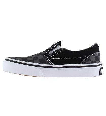 Vans Sko - Classic Slip-On - Sort/Gråternet