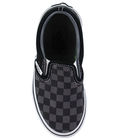 Vans Sko - Classic Slip-On - Sort/Gråternet