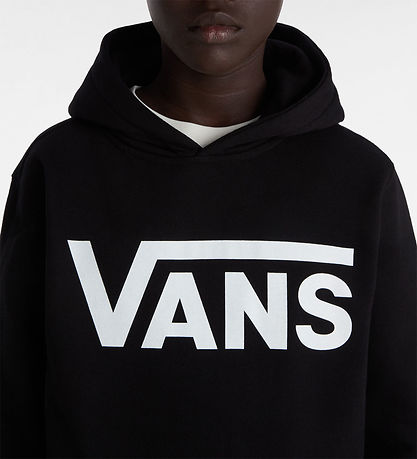 Vans Hættetrøje - Classic II - Sort/Hvid Vans Hættetrøje - Classic II - Sort/Hvid