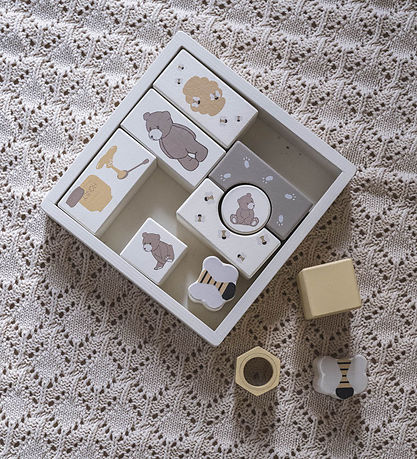 That's Mine Tæppe - Kala Knitted - 85x85 cm - Peyote That's Mine Tæppe - Kala Knitted - 85x85 cm - Peyote