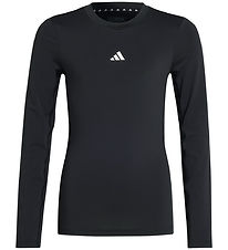 adidas Performance Bluse - J TF - Sort/Hvid adidas Performance Bluse - J TF - Sort/Hvid