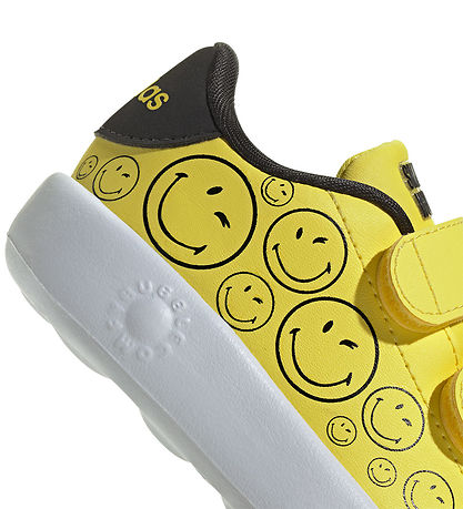 adidas Performance Sko - Advantage Smiley CF - Byellow/Cblack/Ft adidas Performance Sko - Advantage Smiley CF - Byellow/Cblack/Ft