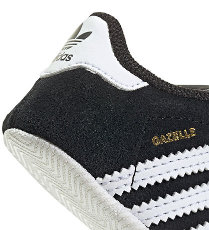 adidas Originals Begyndersko - Gazelle Crib - Cblack/Ftwwht/Ftww