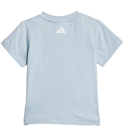 adidas Performance Shortssæt - I SMI - Wonblu/Prloin/Byello adidas Performance Shortssæt - I SMI - Wonblu/Prloin/Byello