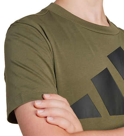 T-Shirt adidas Performance - J BL - Olistr/Noir
