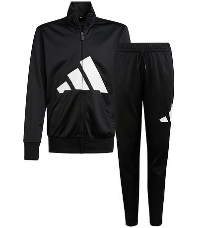 adidas Performance Trainingsanzug - J BL TR TS - Schwarz/Weiß