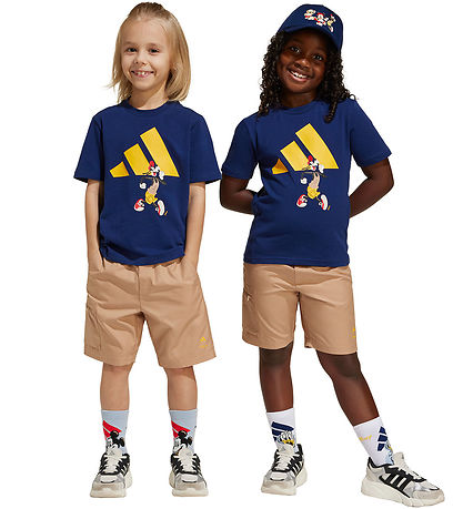 adidas Performance Shortssæt - Disney Fedtmule - Dkblu/Creyel adidas Performance Shortssæt - Disney Fedtmule - Dkblu/Creyel