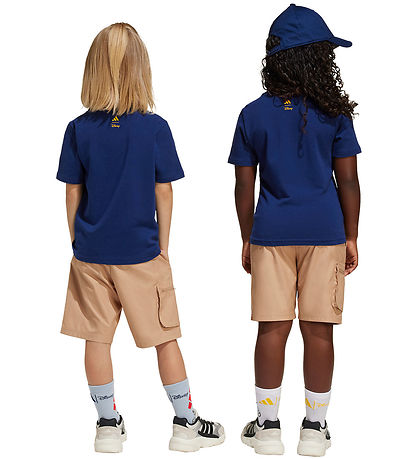 adidas Performance Shortssæt - Disney Fedtmule - Dkblu/Creyel adidas Performance Shortssæt - Disney Fedtmule - Dkblu/Creyel