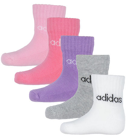 adidas Performance Strømper - 5-pak - Lin Ank - Trupnk/Pnkfus/Vi adidas Performance Strømper - 5-pak - Lin Ank - Trupnk/Pnkfus/Vi