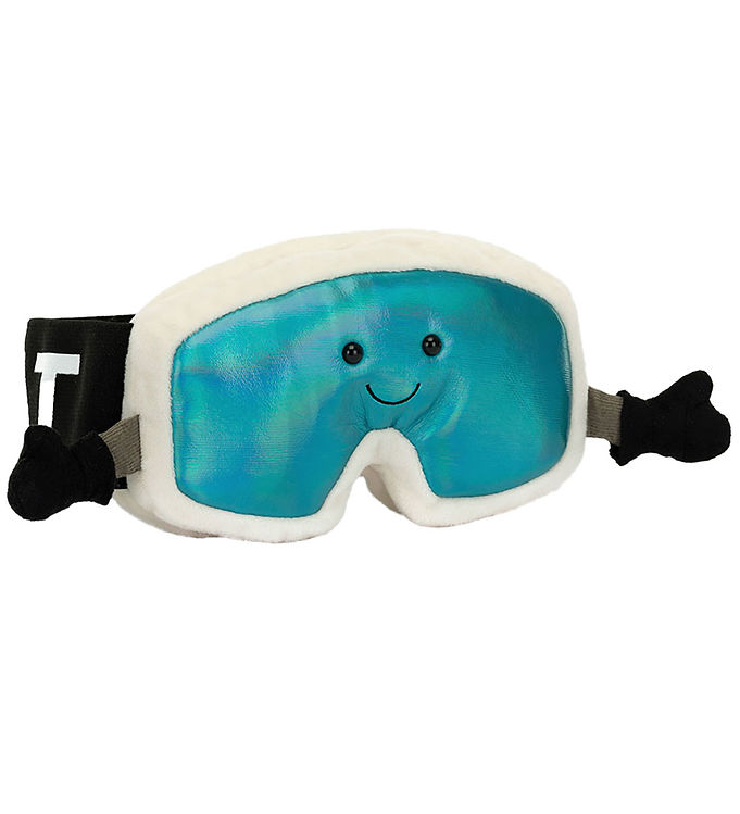 Jellycat Bamse - 11x17 cm - Amuseables Sport Ski Goggles