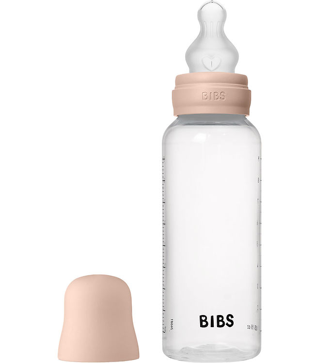 Bibs Sutteflaske - 270 ml - PP/Silikone - Blush billede