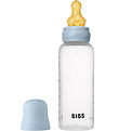 Bibs Sutteflaske - 270 ml - PP/Naturgummi - Baby Blue Bibs Sutteflaske - 270 ml - PP/Naturgummi - Baby Blue