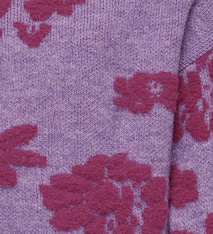 Kids Only Bluse - Strik - KogRenee - Cattleya Orchid/Beaujolais