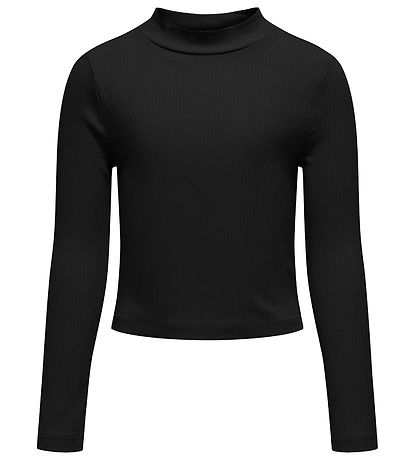 Kids Only Bluse - Rib - Noos - KogBelfast - Sort Kids Only Bluse - Rib - Noos - KogBelfast - Sort