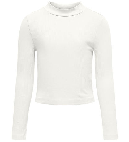 Kids Only Bluse - Rib - Noos - KogBelfast - Cloud Dancer Kids Only Bluse - Rib - Noos - KogBelfast - Cloud Dancer