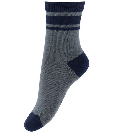 Name It 양말 - 3개입 - NmmThis - 차이나 블루/로우 스모크