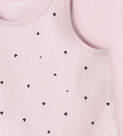 Name It Undertrøje - Noos - 2-pak - NmfTank - Winsome Orchid