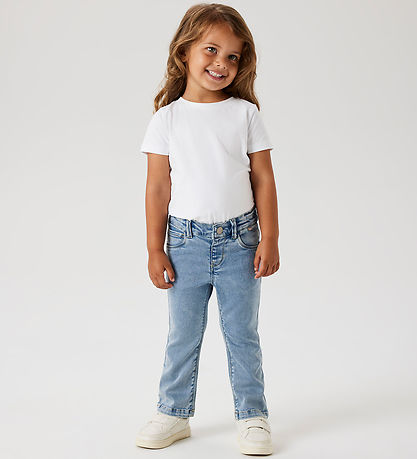 Name It Jeans - Noos - NmfSalli - Light Blue Bleached Denim Name It Jeans - Noos - NmfSalli - Light Blue Bleached Denim