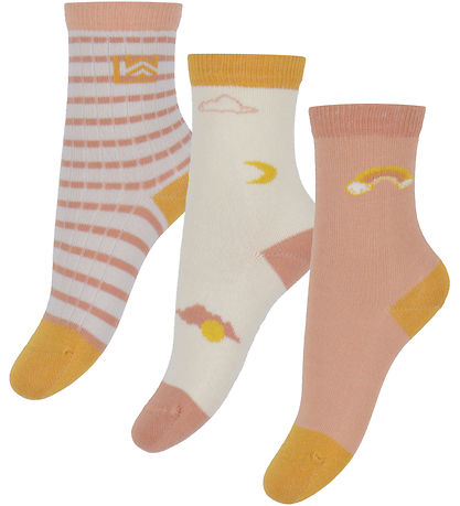 Liewood Strømper - 3-pak - Silas - Dream/Ecru Mix Liewood Strømper - 3-pak - Silas - Dream/Ecru Mix