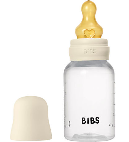 Bibs Sutteflaske - 150 ml - PP/Naturgummi - Ivory
